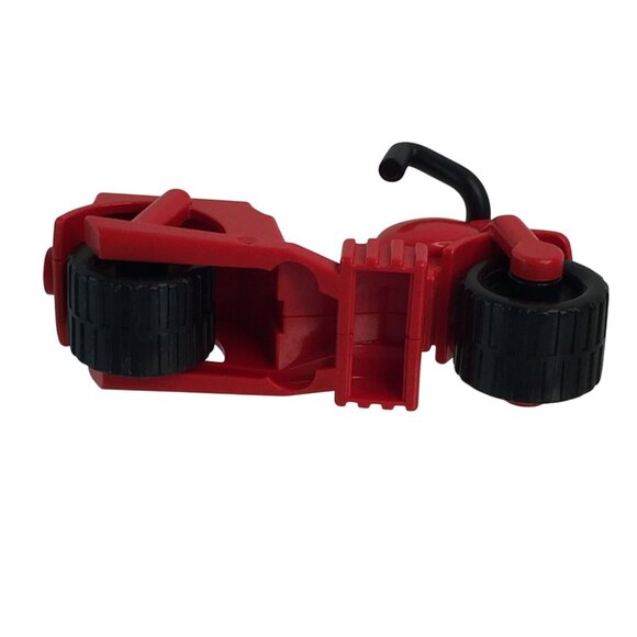 Vintage Lego Duplo Red Motorcycle Lot of 2 Bike Motorbike Vehicle Toy - Picture 11 of 11